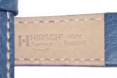Hirsch 'Jumper' Blue Leather Strap, 20mm
