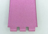Hirsch Sarah, Watch Strap for Swatch Slim in Pink, 16mm, Plastic Buckle 