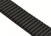 Swatch Black Stainless Steel Expanding Watch Bracelet 'Mystery Life' 