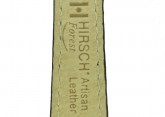 Hirsch 'Forest' 16mm Black ,M, Soft Calfskin Leather Strap 