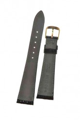 Genuine black Lizard Skin Watch Strap 20mm