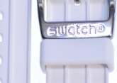 Swatch 'Fancy Me' White Rubber Strap