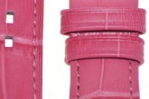 Hirsch 'Princess' Pink Leather Strap, 14mm