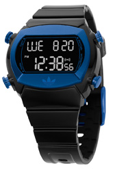 Unisex Adidas 'Candy' Black Digital Strap Watch ADH6019