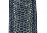 Hirsch 'Rainbow' L Blue Leather Strap, 20mm