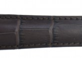 Hirsch 'Lord' Brown Leather Strap, 18mm