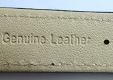 Condor Black Leather Watch Strap 18mm