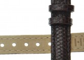 Hirsch 'Rainbow' M Brown Leather Strap, 15mm
