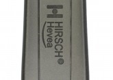 Hirsch 'Hevea' 18mm Premium Black Rubber Strap 