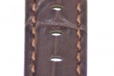 Hirsch 'Grand Duke' 24mm Brown Leather Strap 