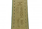 Hirsch 'Osiris' Green Leather Strap, 14mm