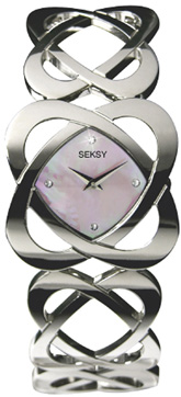 Ladies Sekonda Seksy 'Hidden Hearts' Bracelet Watch 4163