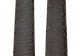 Hirsch 'Lizard' 12mm Brown Leather Strap 