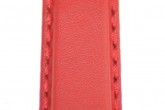 Hirsch 'Runner' 20mm Red Leather Strap 