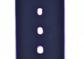 Swatch Black Rubber Skin Strap  Black Classiness