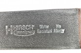 Hirsch 'Camelgrain' 18mm Brown Leather Strap 