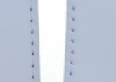 Plain White Leather Watch Strap 14mm