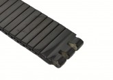 Swatch Black Stainless Steel Expanding Watch Bracelet 'Mystery Life' 