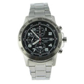 Gents Seiko Chronograph Alarm Bracelet Watch SNAC53P1