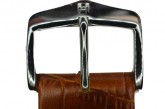 Hirsch 'Modena' Honey Leather Strap, 22mm