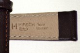 Hirsch 'Osiris' Brown Leather Strap, 12mm