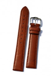 Hirsch 'Merino-Artisan' Tan Leather Strap, 20mm