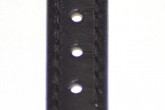 Hirsch 'Osiris' Black Leather Strap, 13mm