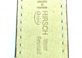 Hirsch 'Osiris' L Burgundy Leather Strap, 20mm