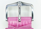 Hirsch 'LouisianaLook' M Pink Leather Strap, 20mm