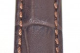 Hirsch 'Grand Duke' High Tech 18mm Brown Leather Strap 