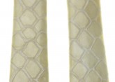 Hirsch 'Pythea Pearl'  14mm  Pearl Leather Strap 