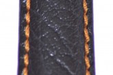Hirsch 'Jumper' Black Leather Strap, 22mm