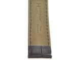 Hirsch 'Lord' Brown Leather Strap, 18mm