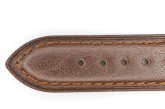 Hirsch 'Camelgrain' L 20mm Brown Leather Strap 