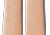 Hirsch 'Cashmere-aloe vera' peach Leather Strap, 20mm