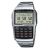 Gents Casio  Data Bank and Calculator Bracelet Watch DBC-32D-1AES