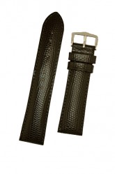 Hirsch 'Rainbow' M Black Leather Strap, 20mm
