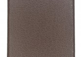 Hirsch 'Scandic' Taupe, leather watch strap 26mm