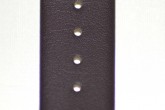 Hirsch 'Diamond calf'' brown Leather Strap, 20mm