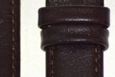 Hirsch 'Osiris' L Brown Leather Strap, 18mm