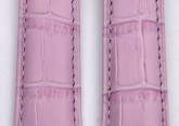 Hirsch 'Princess' Purple Leather Strap, 14mm