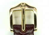 Hirsch 'Osiris' Burgundy Leather Strap, 16mm