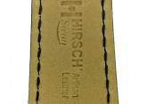 Hirsch 'Siena' M Black, 18mm Tuscan Leather Strap