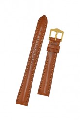 Hirsch 'Siena' M Golden Brown, 14mm Tuscan Leather Strap