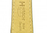 Hirsch 'Rainbow' M White Leather Strap, 18mm
