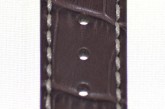 Hirsch 'Modena' Brown Leather Strap, 22mm
