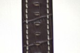 Hirsch 'Knight' XL 20mm Brown Leather Strap 
