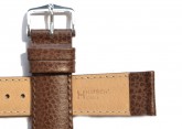 Hirsch 'Kansas' Brown Calf Leather Strap, 16mm