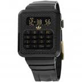 Unisex Adidas Black  Digital Calculator Strap Watch  ADH4020