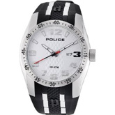 Gents Police 'Top Gear X' Rubber Strap Watch 12557JS/01